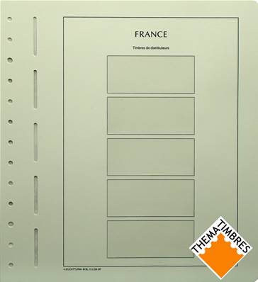 5 Feuilles vierges pour LISA France Leuchtturm 324165