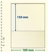 10 feuilles neutres LINDNER T 802101P