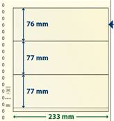 10 feuilles neutres LINDNER T 802322P