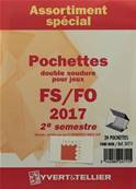 Pochettes 2e semestre 2017 pour Futura FS FO Yvert et Tellier 24711