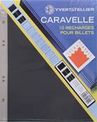 Album caravelle rouge et 10 recharges Billets Yvert et Tellier 2520