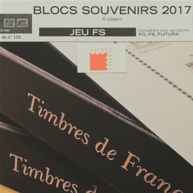 Jeu France Futura FS 2017 Blocs Souvenirs Yvert et Tellier 770071