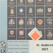 Feuilles Luxe ANDORRE Francais 2021 DAVO 1551