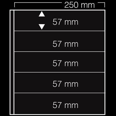 5 Feuilles noires Garant 5 bandes SAFE 735