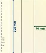 10 feuilles neutres LINDNER T 802122P