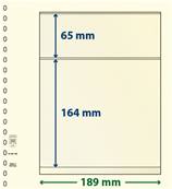 10 feuilles neutres LINDNER T 802203P