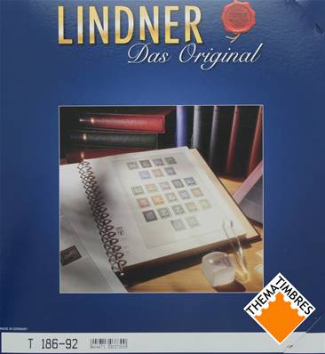 Feuilles Monaco 1992 à 1998 Lindner T186/92