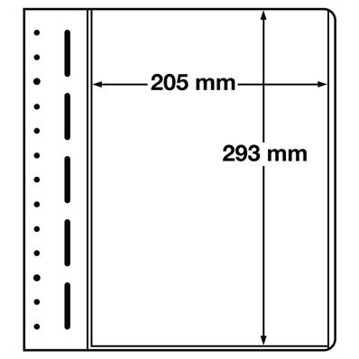 10 Feuilles à 1 bande LB1MAX  Leuchtturm 323730