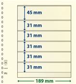 10 feuilles neutres LINDNER T 802602P