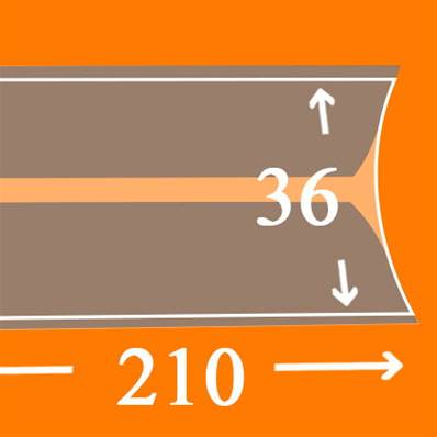 15 bandes Lindner double soudure fond noir 210 x 36 mm HA4036