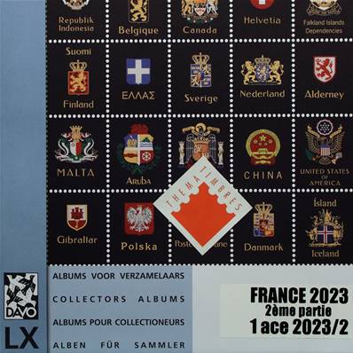 Feuilles 1 ace Luxe France 2023 2e semestre DAVO 37253