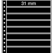 5 Feuilles R8S 8 bandes à fond noir Leuchtturm 359393