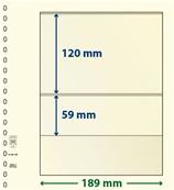 10 feuilles neutres LINDNER T 802206P