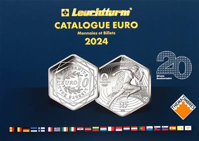 catalogue Euro monnaies et billets 2024 Leuchtturm 370198