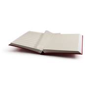 classeur pour timbres 64 pages blanches BASIC W64 rouge Leuchtturm 316445
