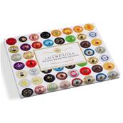 Coffret carton pour 48 plaques de muselets de champagne Leuchtturm 344894