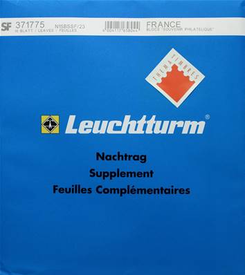 Feuilles France 2023 Blocs Souvenirs SF Leuchtturm N15BS SF/23 371775