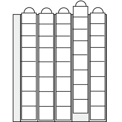 2 feuilles premium pour series euros Safe 7395