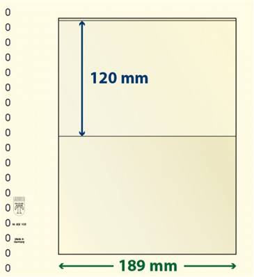 10 feuilles neutres LINDNER T 802105P