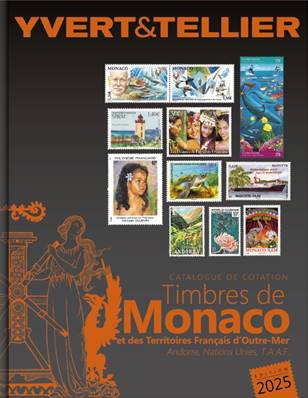 Catalogue Timbres de Monaco et TOM 2025 Yvert et Tellier 138546