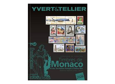 Catalogue Timbres de Monaco et TOM 2026 Yvert et Tellier 138993
