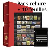 Offre Album Futura rouge et 10 feuilles Giga 7 Yvert et Tellier 21797