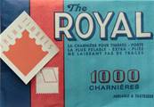 1000 Charnieres Royal pour timbres MD7