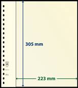 10 feuilles neutres LINDNER T 802112P