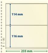 10 feuilles neutres LINDNER T 802212P