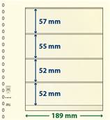 10 feuilles neutres LINDNER T 802400P