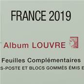 Feuilles France 2019 Album Louvre Edition Ceres FF19