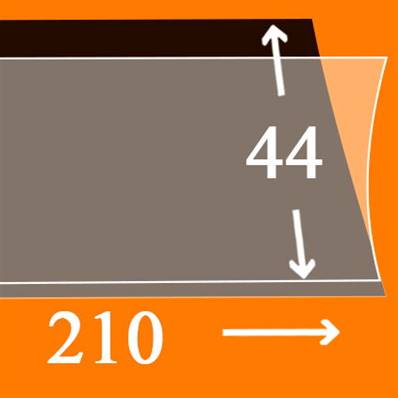 25 bandes Hawid simple soudure fond noir 210 x 44 mm HA1044 326937