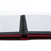 classeur pour timbres 16 pages noires BASIC S16 rouge Leuchtturm 317377