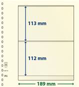 10 feuilles neutres LINDNER T 802216P