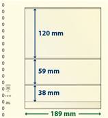 10 feuilles neutres LINDNER T 802306P