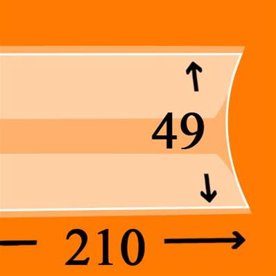 15 bandes Lindner double soudure fond transparent 210 x 49 mm HA3049