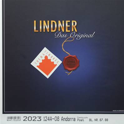 Complement Andorre Francais 2023 LINDNER T124a-08-2023