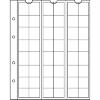 5 feuilles Numis 17 à 48 cases 17 mm Leuchtturm NH48 301127